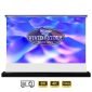 VIVIDSTORM S White Cinema Motorised Floor Rising Projector Screen (With White Cinema Material) (For Standard Throw Projectors)