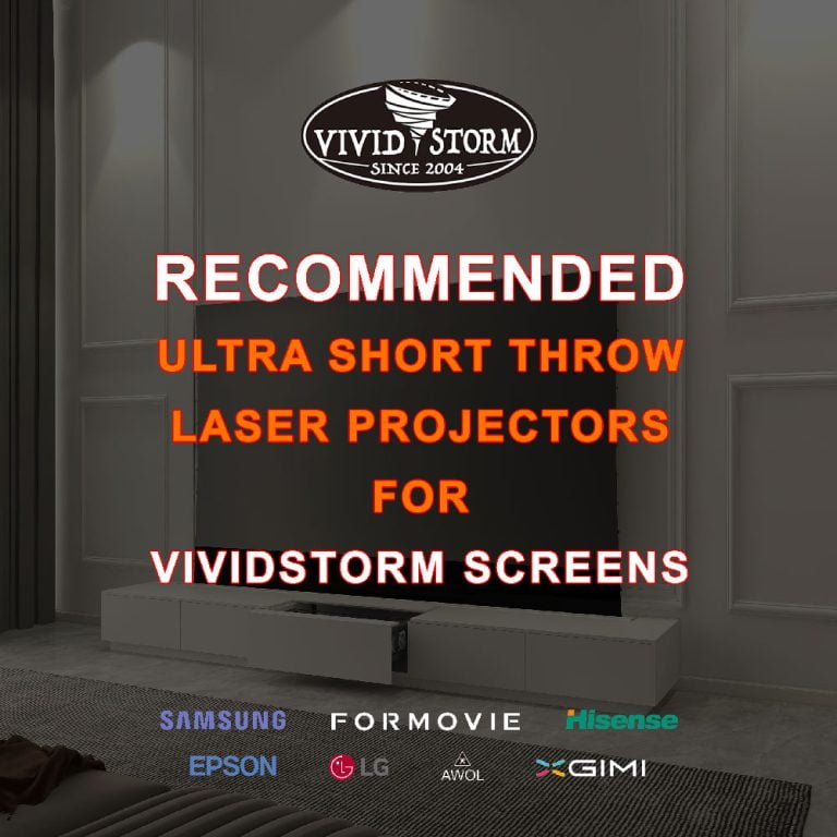 VIVIDSTORM Recommended Ultra Short Throw Laser Projectors