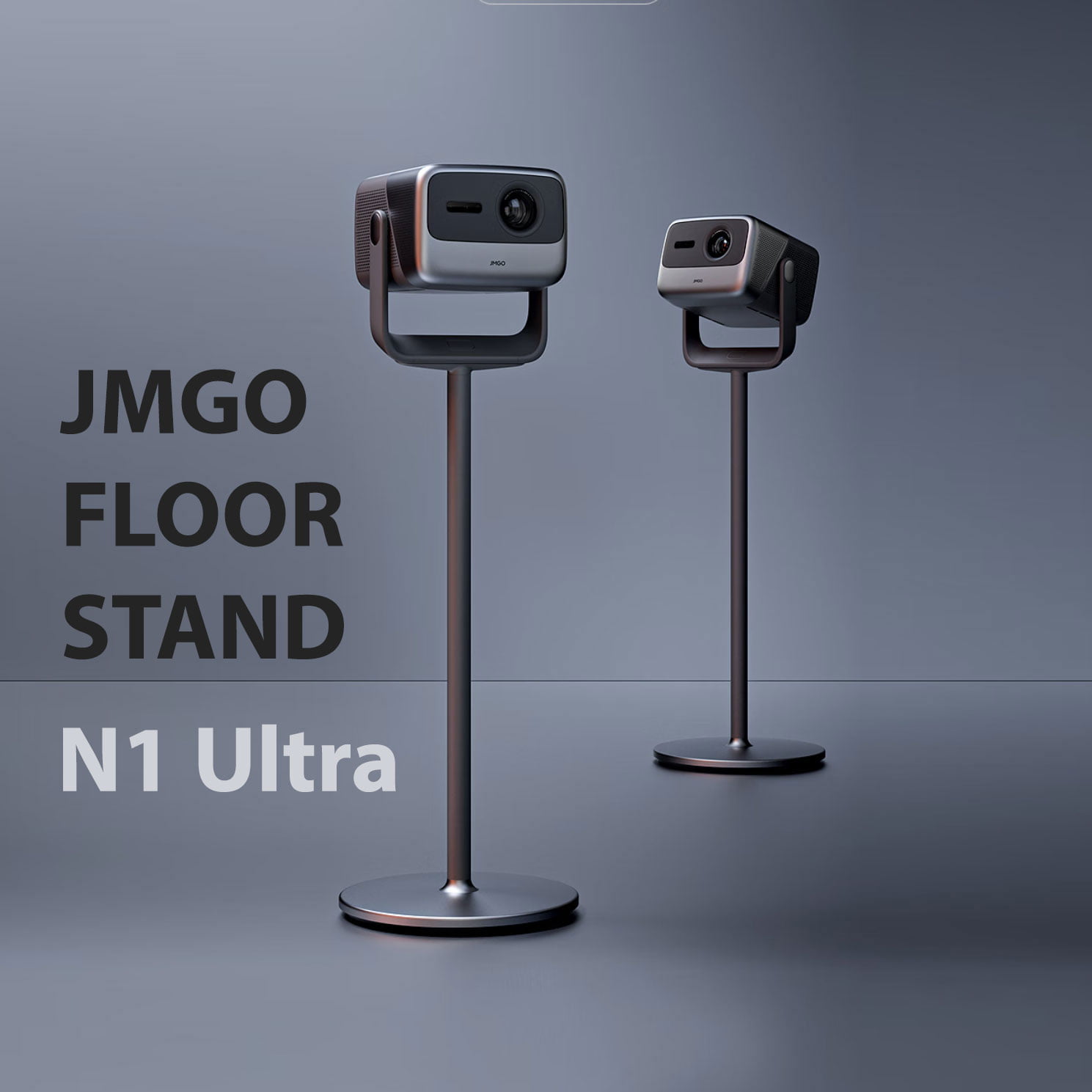 JmGO Projector Floor Stand - Adjustable Mount For N1 Series Projectors, Portable Home Theater Setup