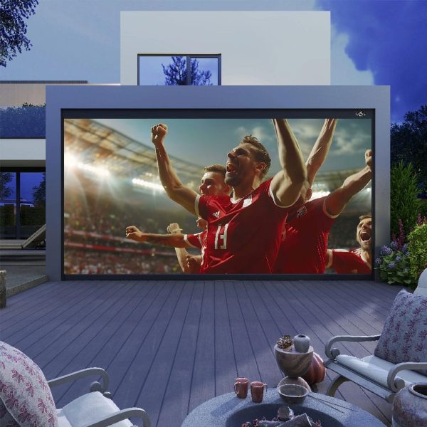 VIVIDSTORM DuraPlus Weatherproof Motorized Outdoor Projector